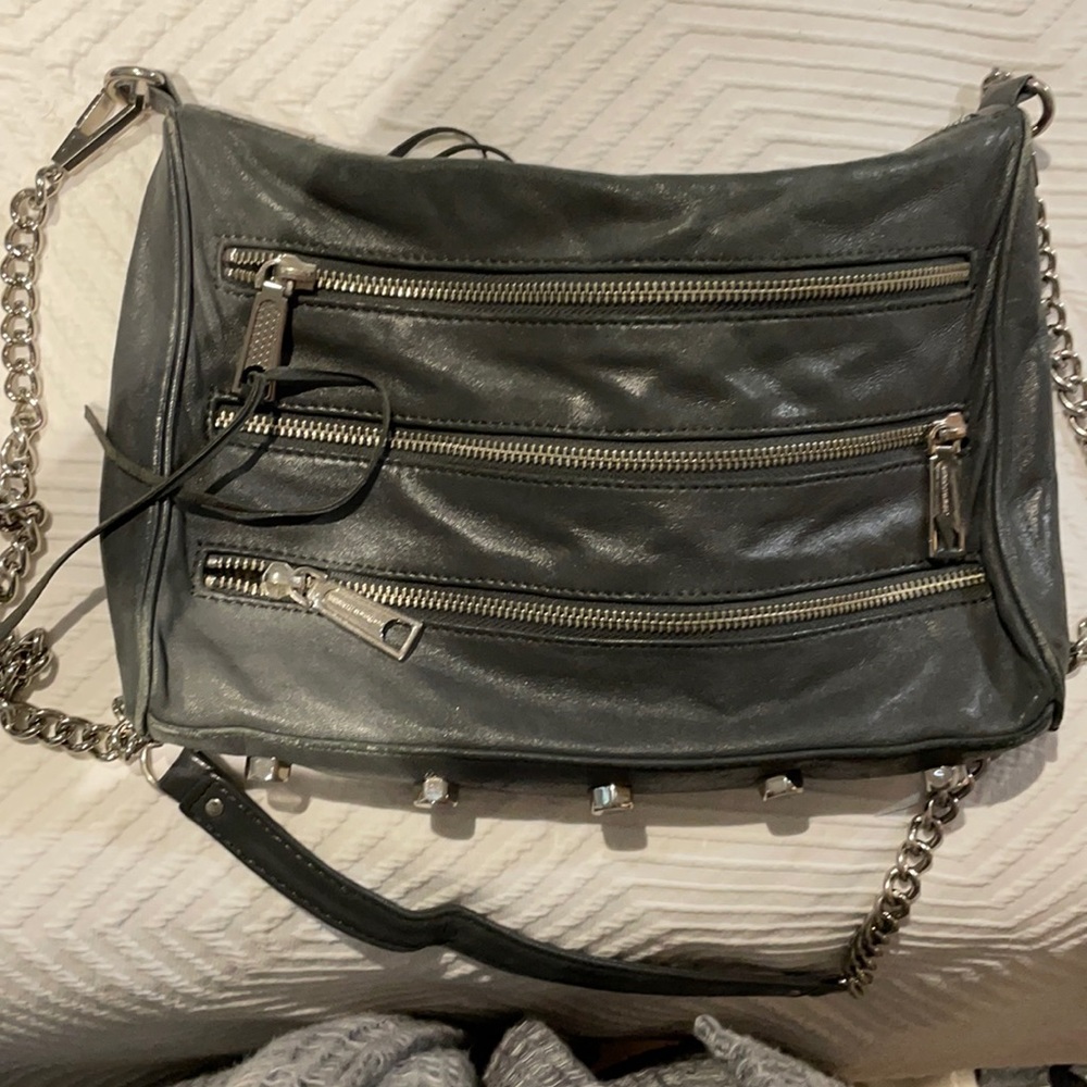 3 zip Rebecca minkoff chain link bag